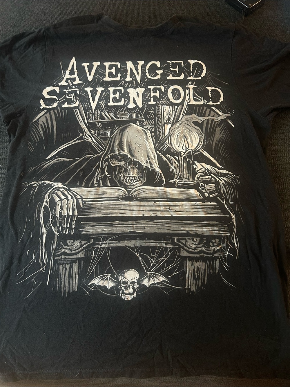 Rare Avenged Sevenfold Rock T-shirt Size Small